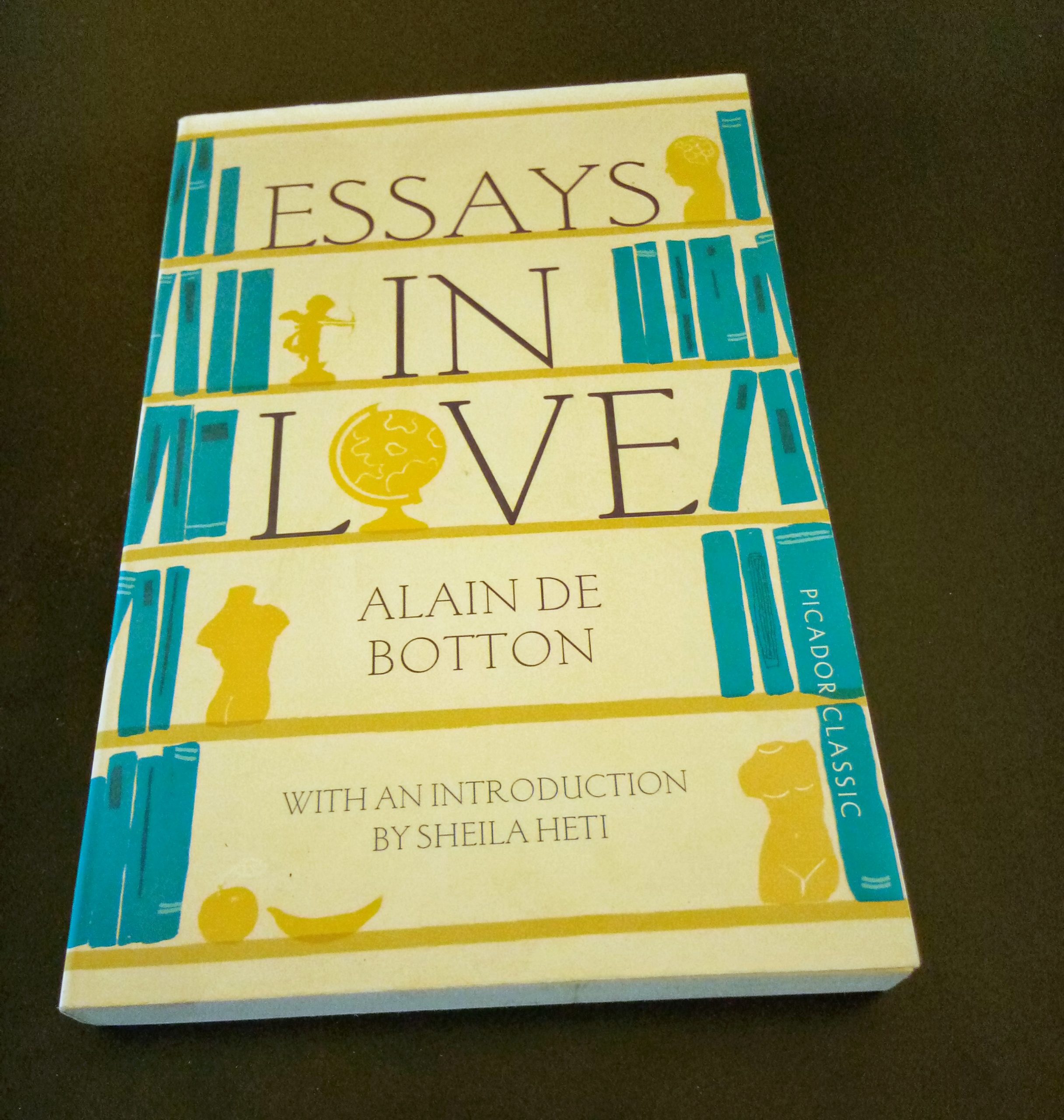 Alain de botton essays on love review how to write a reflective essay in apa format